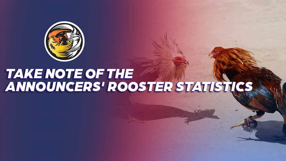 Take Note of the Announcers' Rooster Statistics